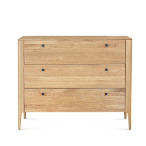 Commode en bois massif de chêne Narvik 3 - 110 х 45 х 90 cm - VESKOR