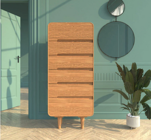 Commode en bois massif de chêne AMANDI 6 - VESKOR