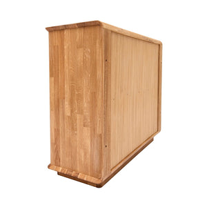 Commode en bois massif de chêne Solvig - 100 x 41 x 90 cm - NordicStory