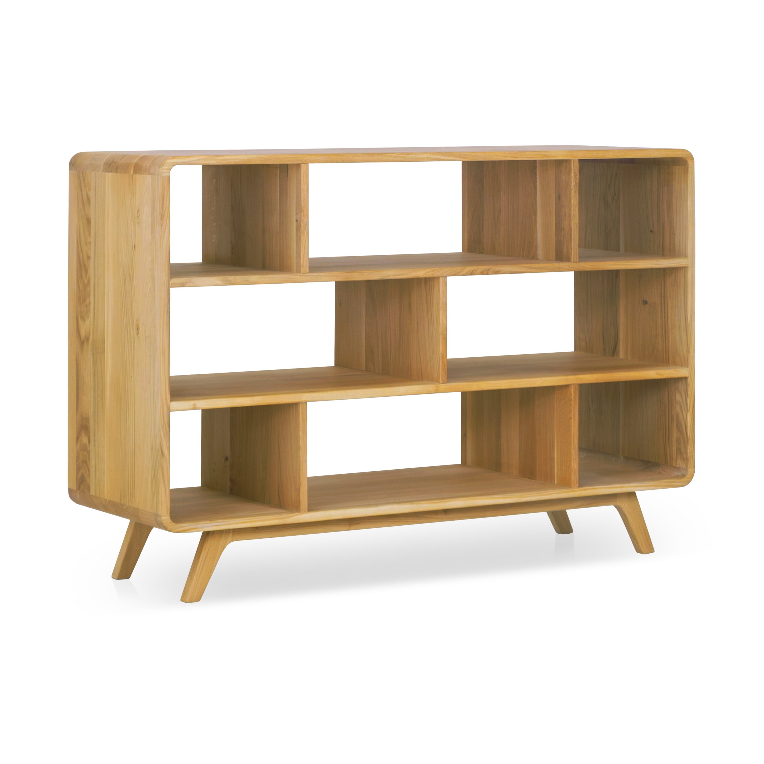 NordicStory Libreria de madera maciza roble 