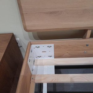 Lit en bois massif Suède - 160 x 200 cm / 180 x 200 cm - VESKOR