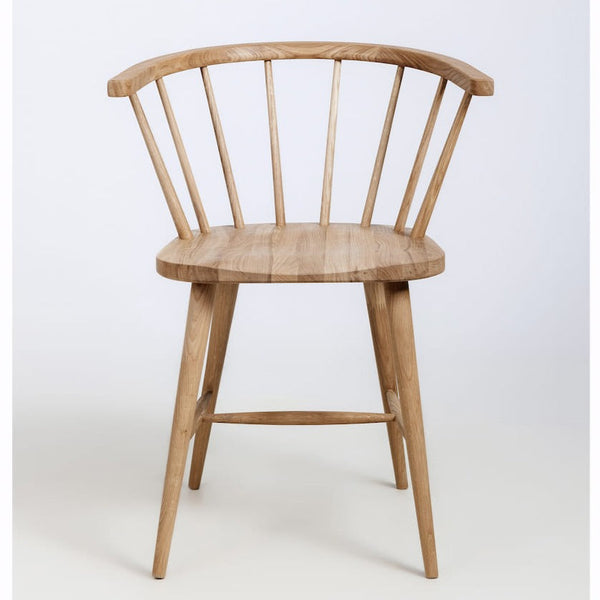 NordicStory Silla de madera maciza de roble de la colección Selma Mueble nórdico con un diseño moderno Roble.Store