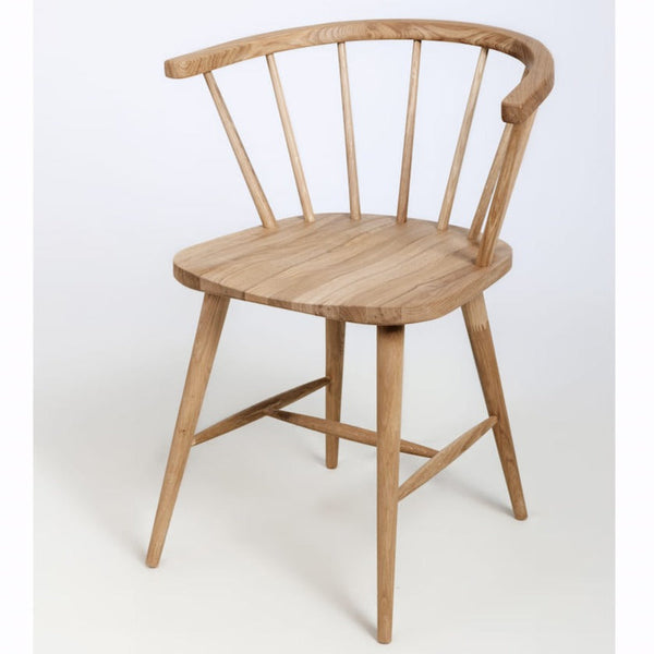 NordicStory Silla de madera maciza de roble de la colección Selma Mueble nórdico con un diseño moderno Roble.Store