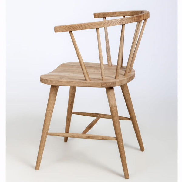 NordicStory Silla de madera maciza de roble de la colección Selma Mueble nórdico con un diseño moderno Roble.Store