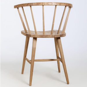 NordicStory Silla de madera maciza de roble de la colección Selma Mueble nórdico con un diseño moderno Roble.Store