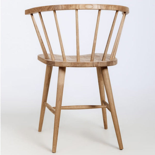 NordicStory Silla de madera maciza de roble de la colección Selma Mueble nórdico con un diseño moderno Roble.Store