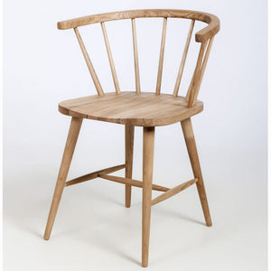 NordicStory Silla de madera maciza de roble de la colección Selma Mueble nórdico con un diseño moderno Roble.Store