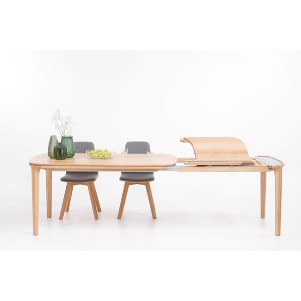 Table à manger extensible en bois massif IKONA - KARPIS