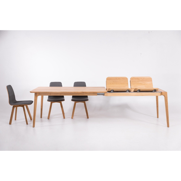 Table à manger extensible en bois massif TOKIO - KARPIS