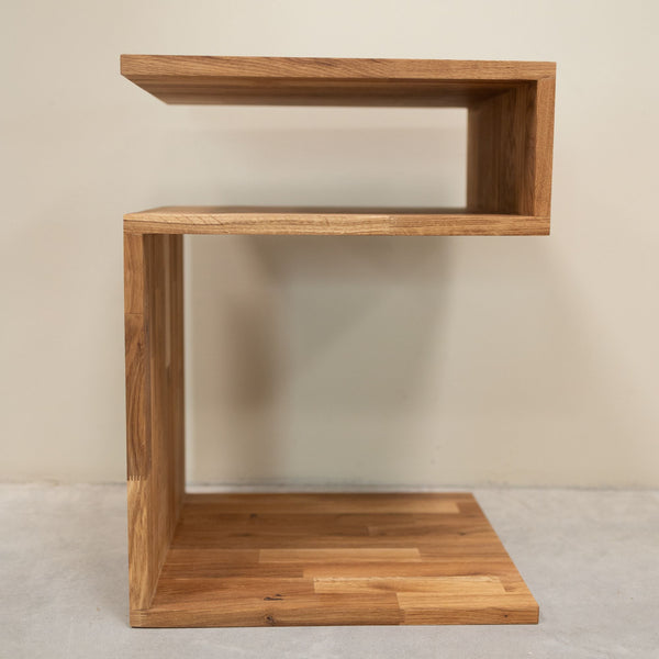 Table d’appoint en bois massif de chêne Sofi – 44 x 44 x 62 cm - NordicStory