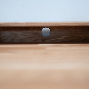 Bureau en bois massif de chêne Ana - 120 x 65 x 84,5 cm - NordicStory