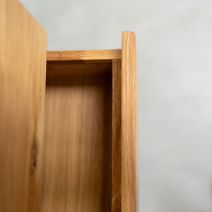 Commode en bois massif de chêne Genève 2 - 90 x 42 x 90 cm - NordicStory