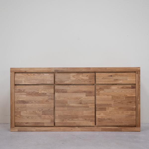 Buffet en bois massif de chêne Utah – 174 x 45 x 86 cm - NordicStory