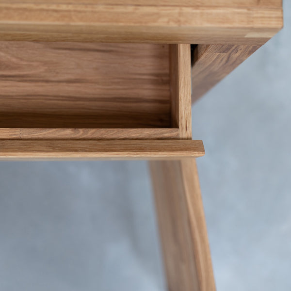 Buffet en bois massif de chêne Utah – 174 x 45 x 86 cm - NordicStory