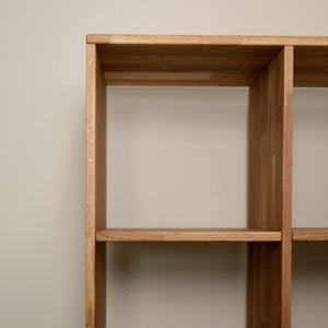 Etagère bibliothèque en bois massif de chêne style scandinave Roble.Store