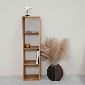 Etagère bibliothèque en bois massif de chêne style scandinave Roble.Store