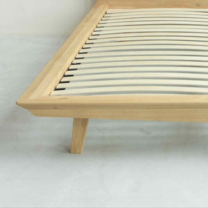 Lit en bois massif de chêne Malmo