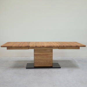 Table à manger extensible en bois massif de chêne Bremen - 160-250 x 100 x 75 cm - NordicStory