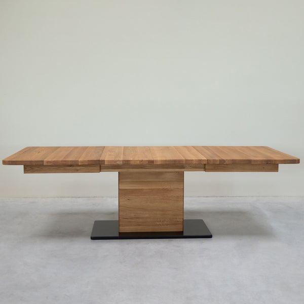 Table à manger extensible en bois massif de chêne Bremen - 160-250 x 100 x 75 cm - NordicStory