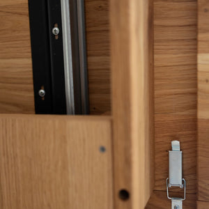 Table à manger extensible en bois massif de chêne Bremen - 160-250 x 100 x 75 cm - NordicStory