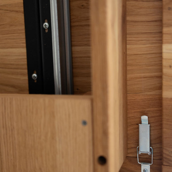 Table à manger extensible en bois massif de chêne Bremen - 160-250 x 100 x 75 cm - NordicStory