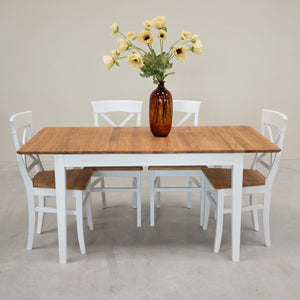 Table à manger extensible en bois massif Lausanne - VESKOR