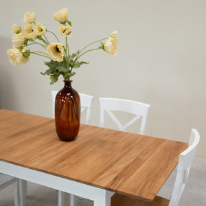 Table à manger extensible en bois massif Lausanne - VESKOR