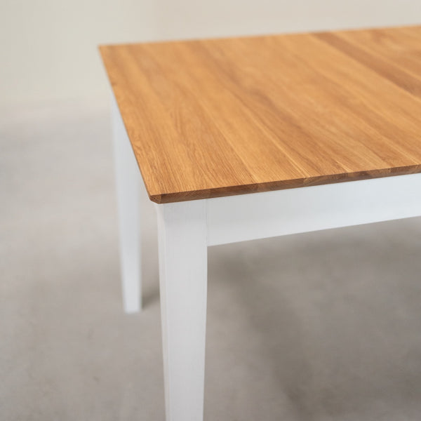 Table à manger extensible en bois massif Lausanne - VESKOR