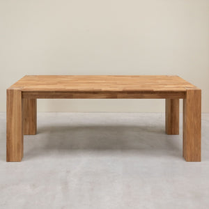 Table à manger en bois massif de chêne Mauritz 3 – 180 x 90 x 75 cm - NordicStory