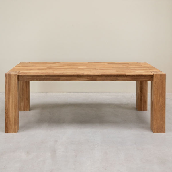 Table à manger en bois massif de chêne Mauritz 3 – 180 x 90 x 75 cm - NordicStory