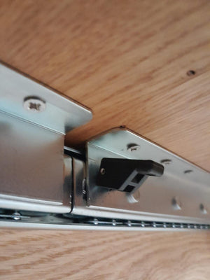 Table à manger rectangulaire extensible en bois massif de chêne Kodama - VESKOR