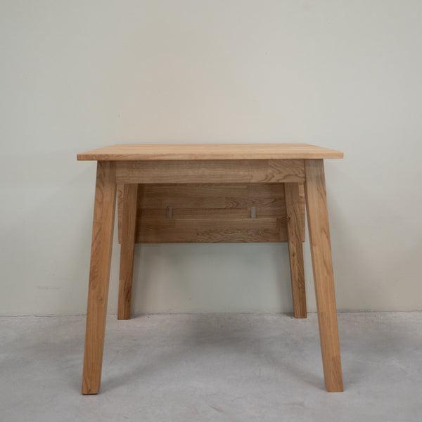 Table à manger extensible en bois massif de chêne Tomas - VESKOR