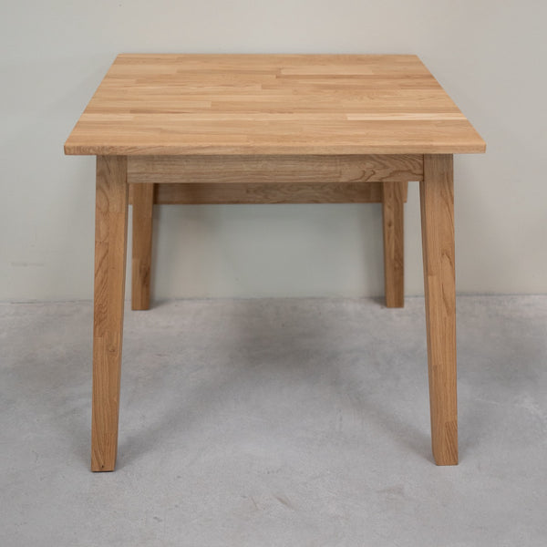 Table à manger extensible en bois massif de chêne Tomas - VESKOR