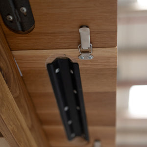 Table à manger extensible en bois massif de chêne Genève - 160-200 x 90 x 75 cm - NordicStory