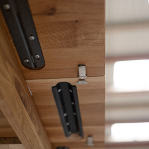 Table à manger extensible en bois massif de chêne Genève - 160-200 x 90 x 75 cm - NordicStory