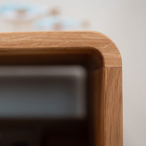 Table basse en bois massif de chêne Genève - 100 x 60 x 43 cm - NordicStory