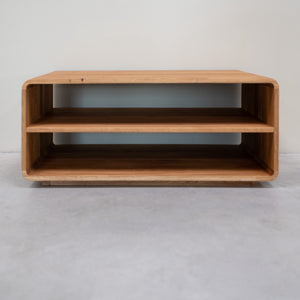 Table basse en bois massif de chêne Genève - 100 x 60 x 43 cm - NordicStory