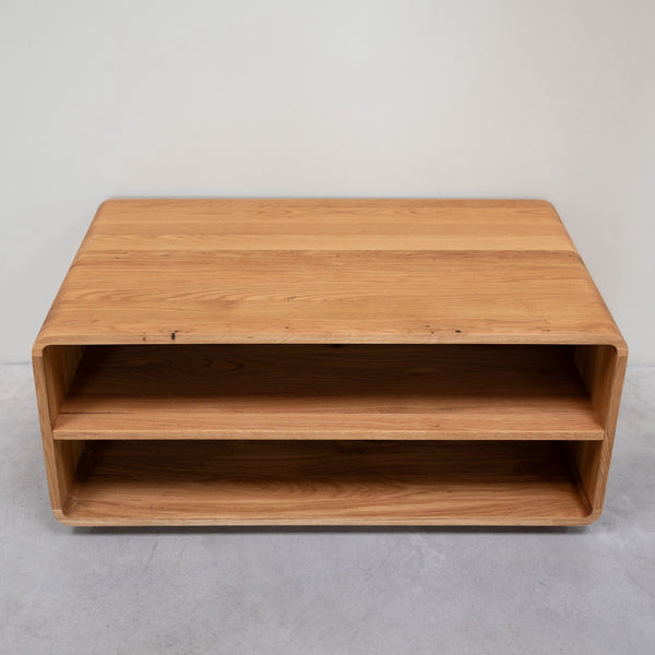 Table basse en bois massif de chêne Genève - 100 x 60 x 43 cm - NordicStory