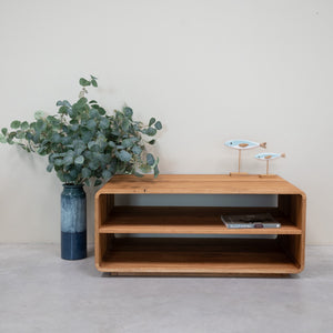 Table basse en bois massif de chêne Genève - 100 x 60 x 43 cm - NordicStory