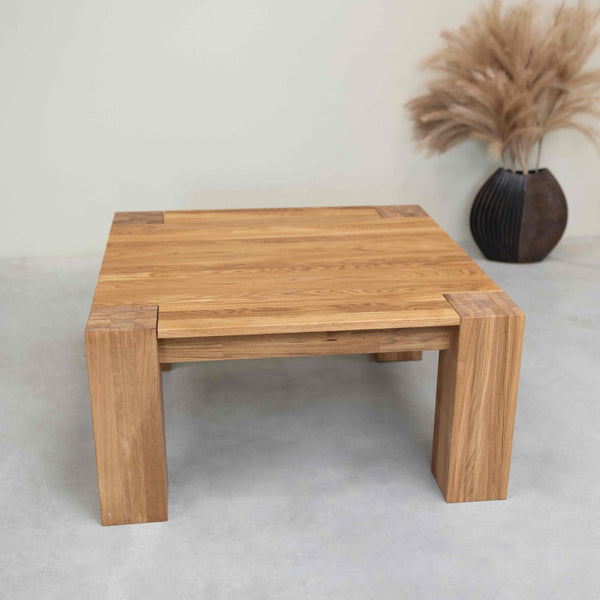 Table basse en bois massif de chêne Nordic
