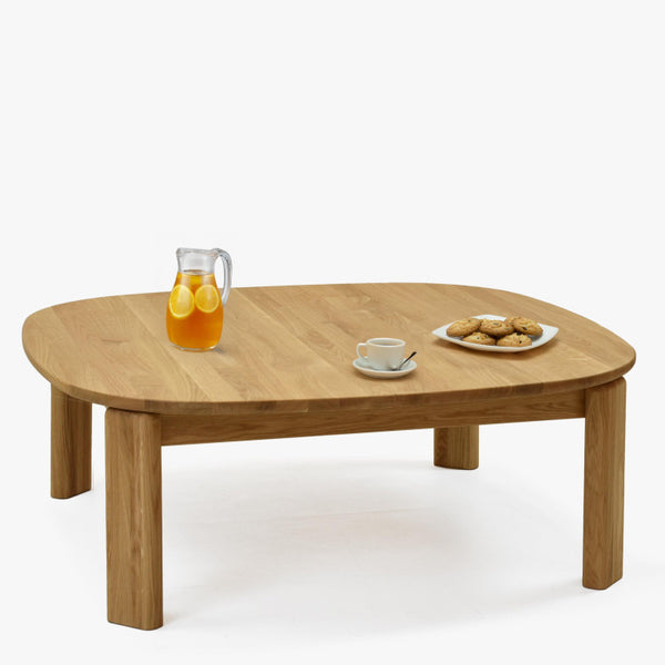 Table basse en bois massif de chêne Victoria - VESKOR