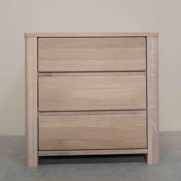 Table de chevet ou caisson en bois massif de chêne Elsa 30 – 56,4 x 44 x 55 cm - NordicStory