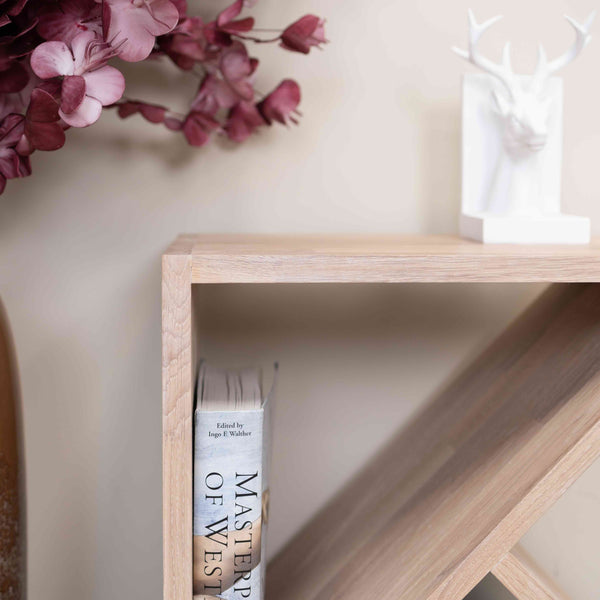 Table de chevet en bois massif de chêne