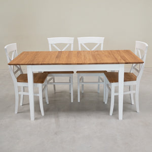 Chaise en bois massif Lausanne - Lot de 2 ou 4 - VESKOR