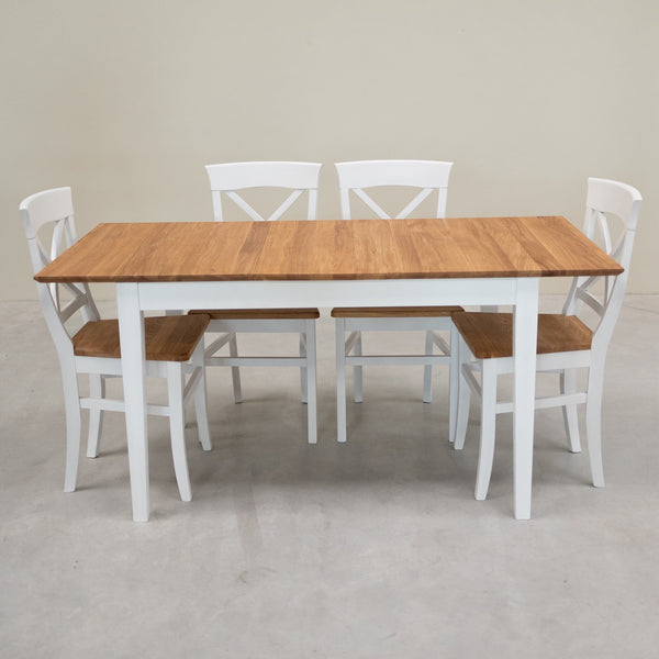 Chaise en bois massif Lausanne - Lot de 2 ou 4 - VESKOR