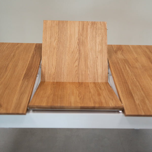 Table à manger extensible en bois massif Lausanne - VESKOR