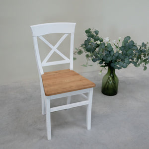 Chaise en bois massif Lausanne - Lot de 2 ou 4 - VESKOR