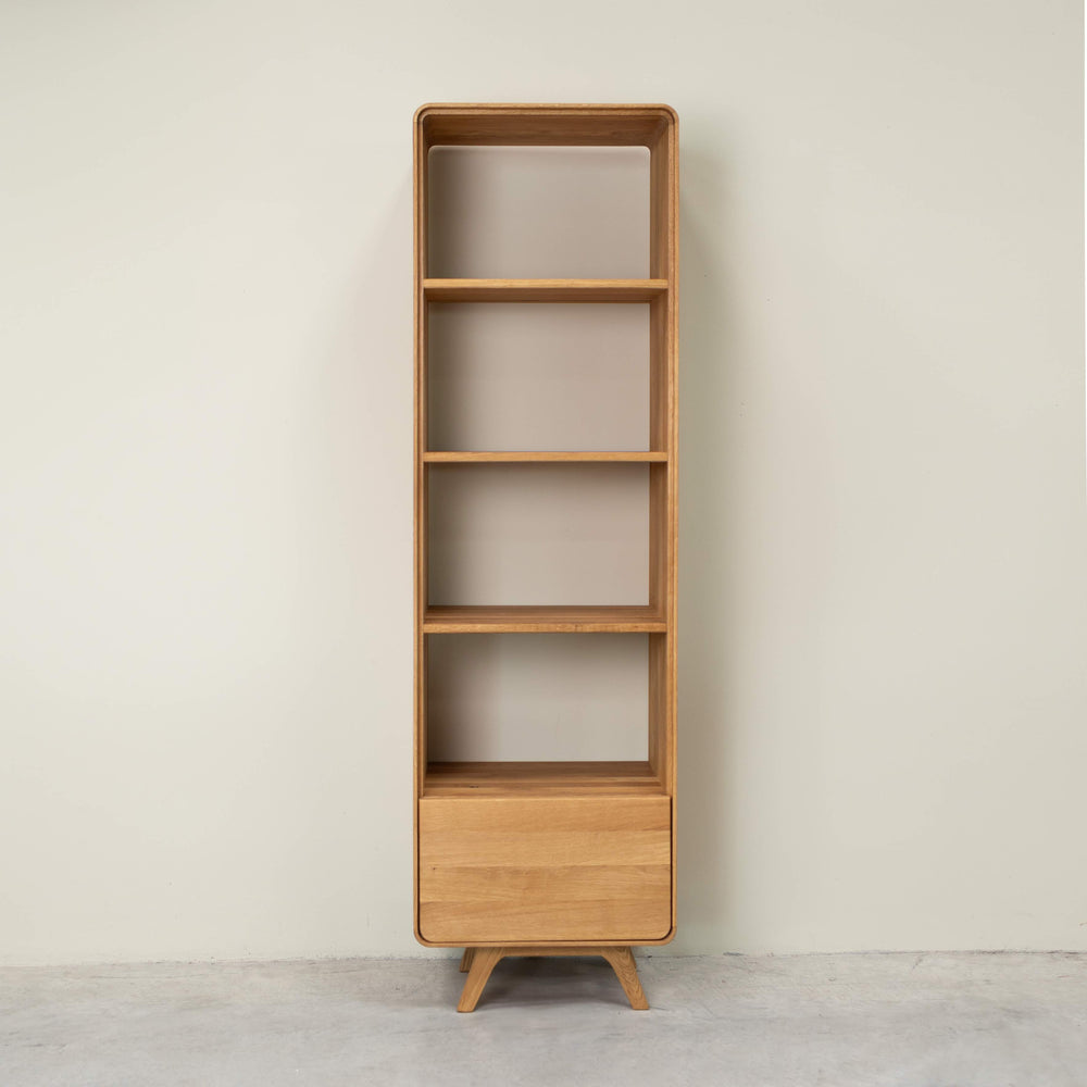 Vitrine en bois massif de chêne Genève 1