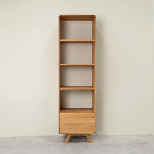 Vitrine en bois massif de chêne Genève 1