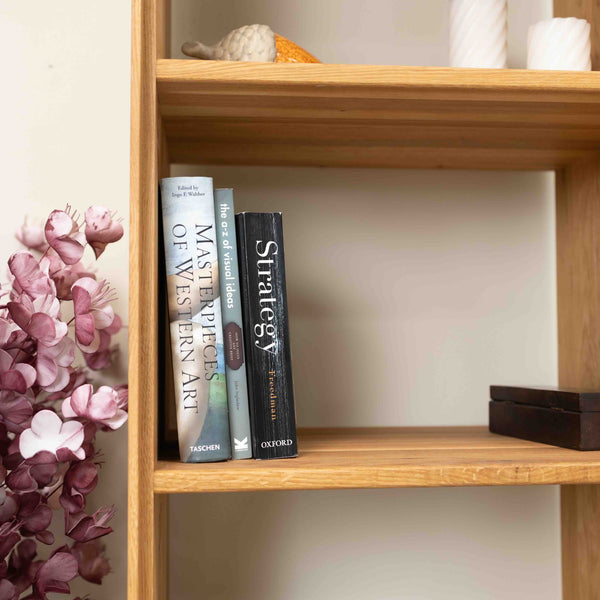 Vitrine en bois massif de chêne Genève 1
